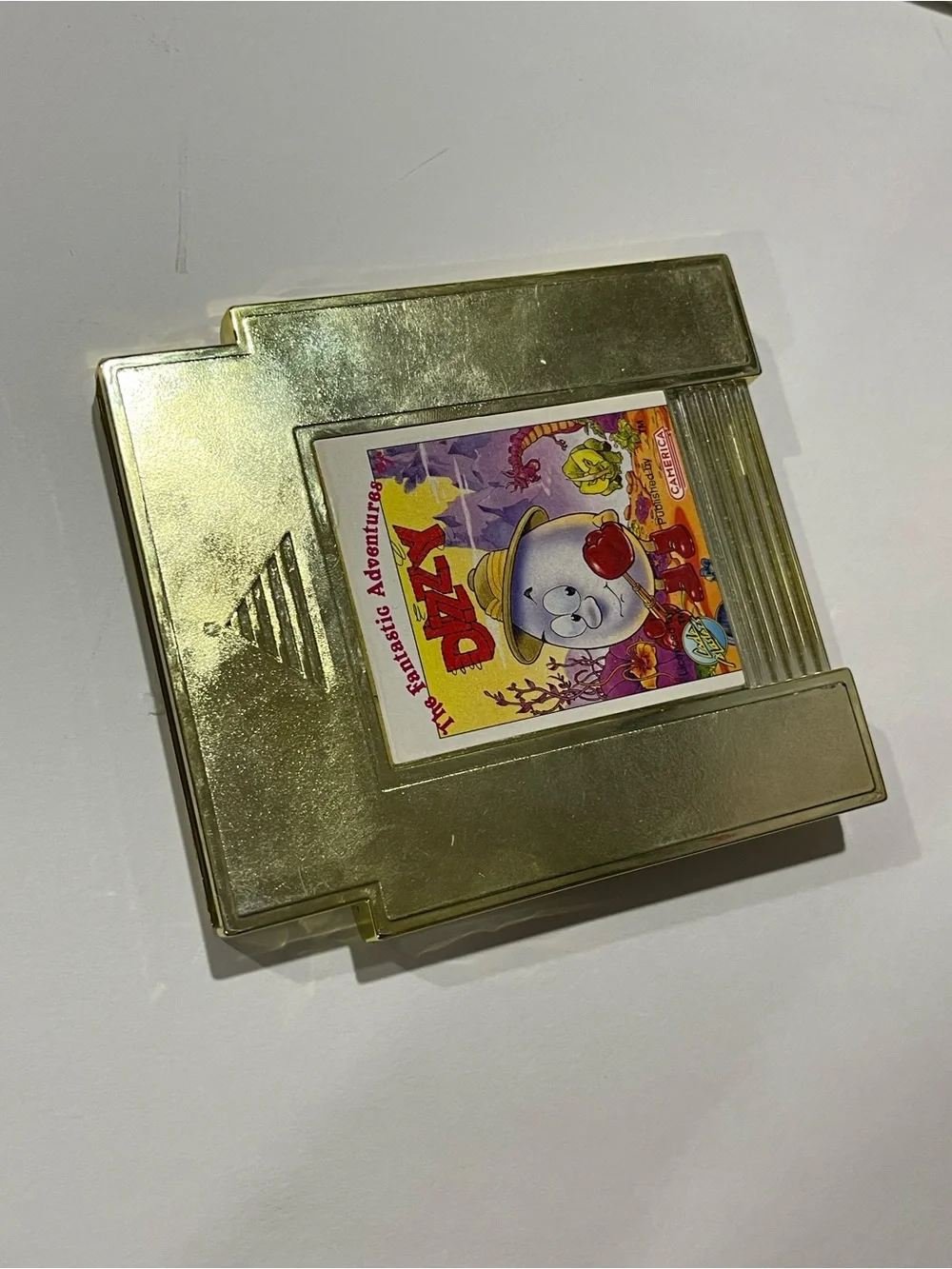 Nintendo NES Game Cart The Fantastic Adventures of Dizzy Camerica